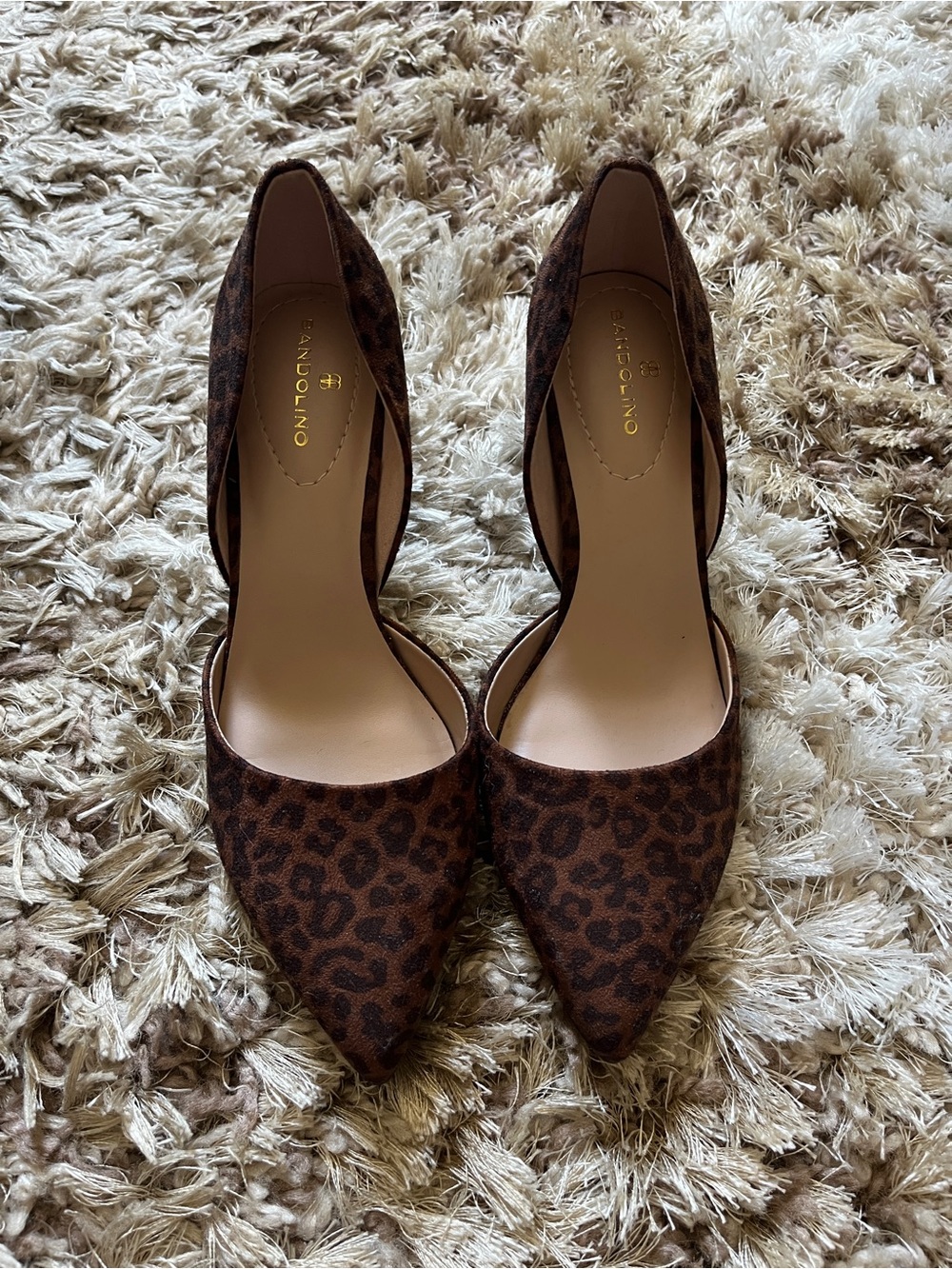 Bandolino Grenow leopard / cheetah d’orsay pumps